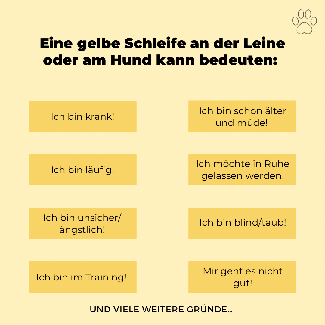 Die „Gelbe Schleife“ - Mehr Abstand bitte!